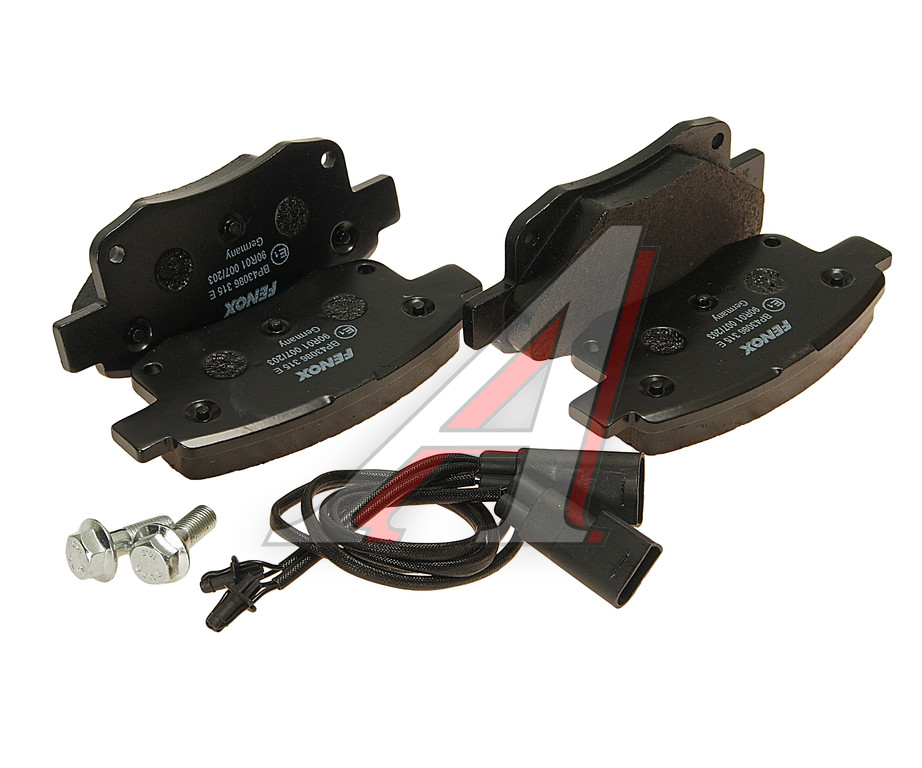 Колодки тормозные задние (комплект) Транзит с 06- гг. 115 л.с.